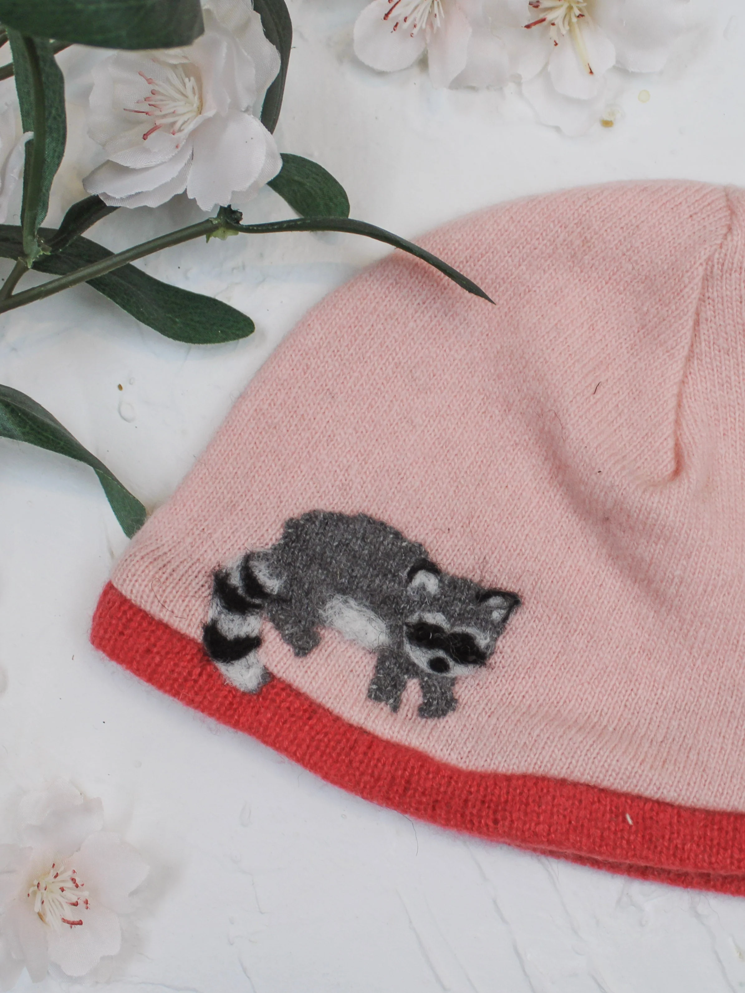 Raccoon Cashmere Hat - Baby - Image 16