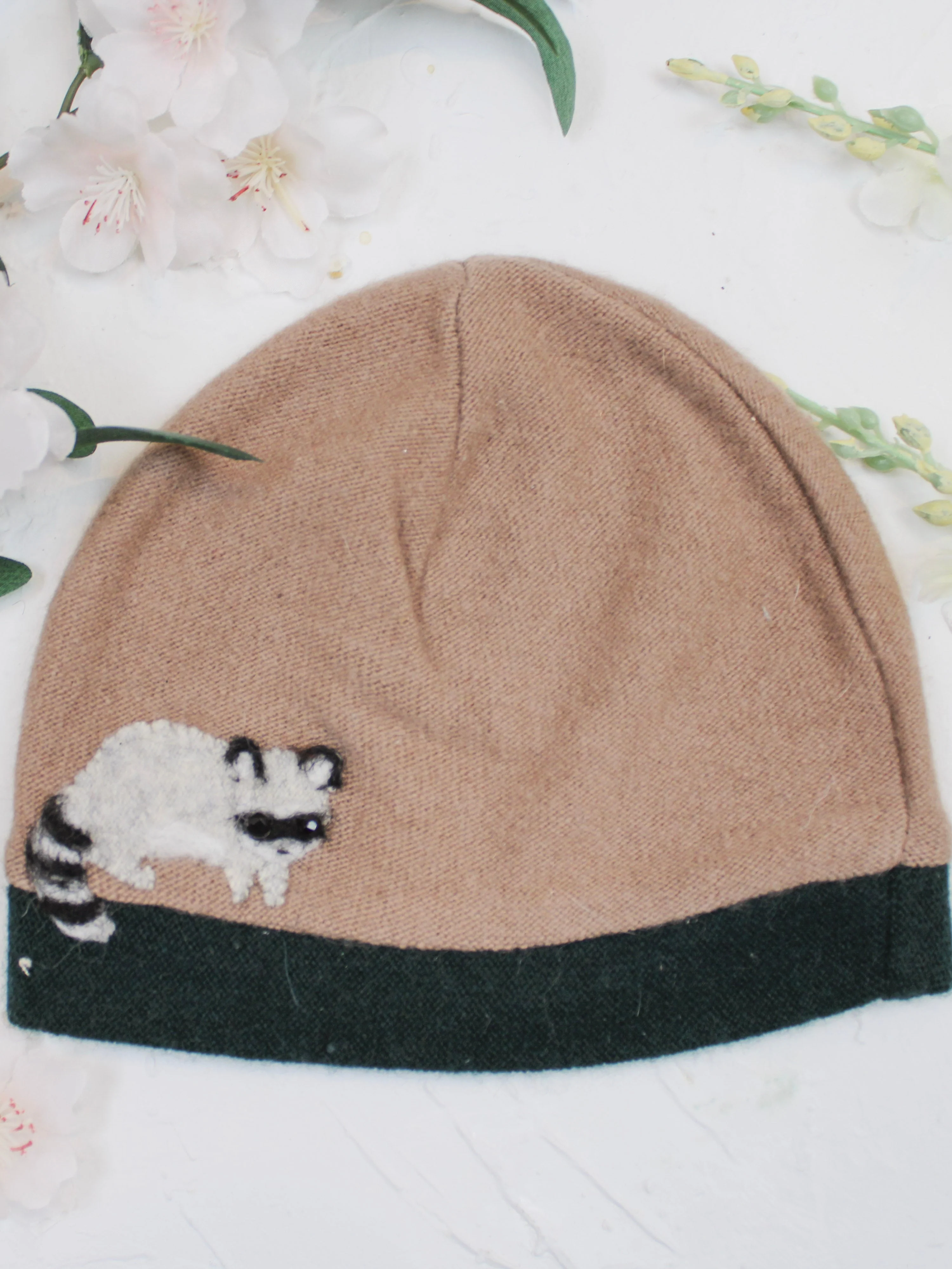 Raccoon Cashmere Hat - Baby - Image 17