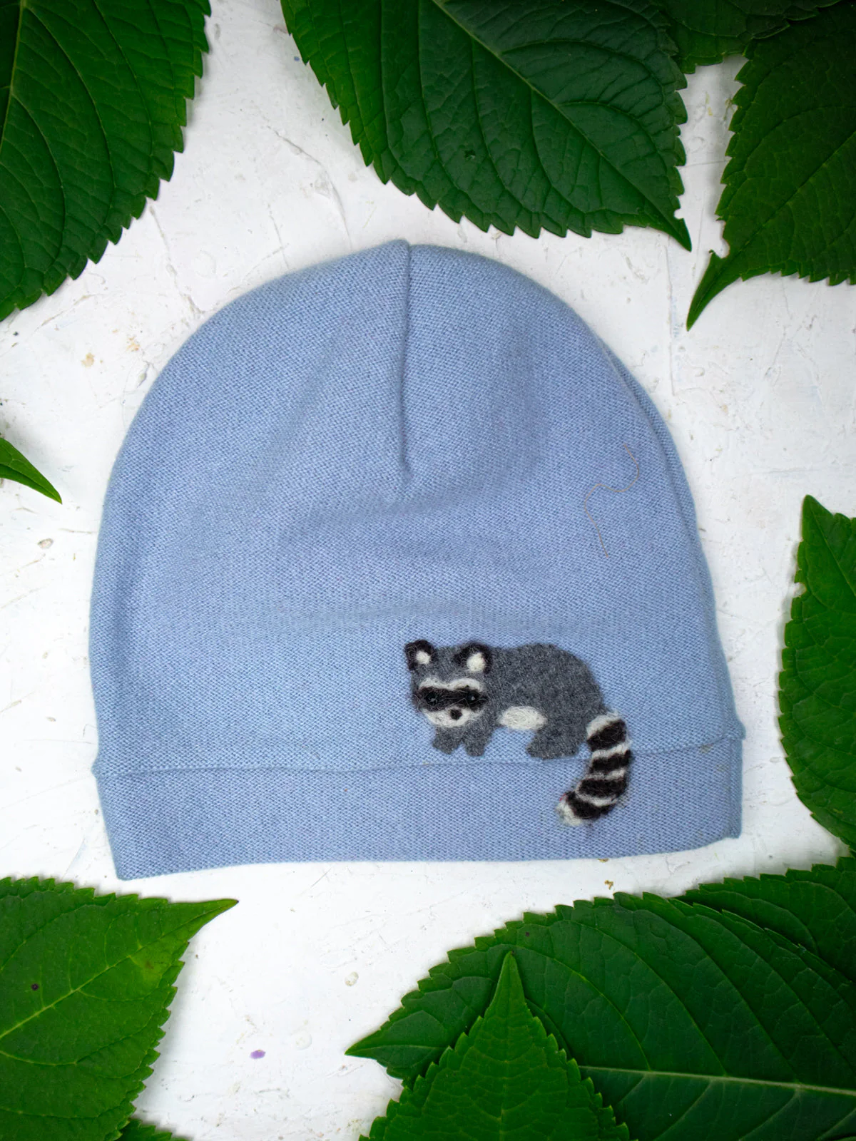 Raccoon Cashmere Hat - Child - Image 5