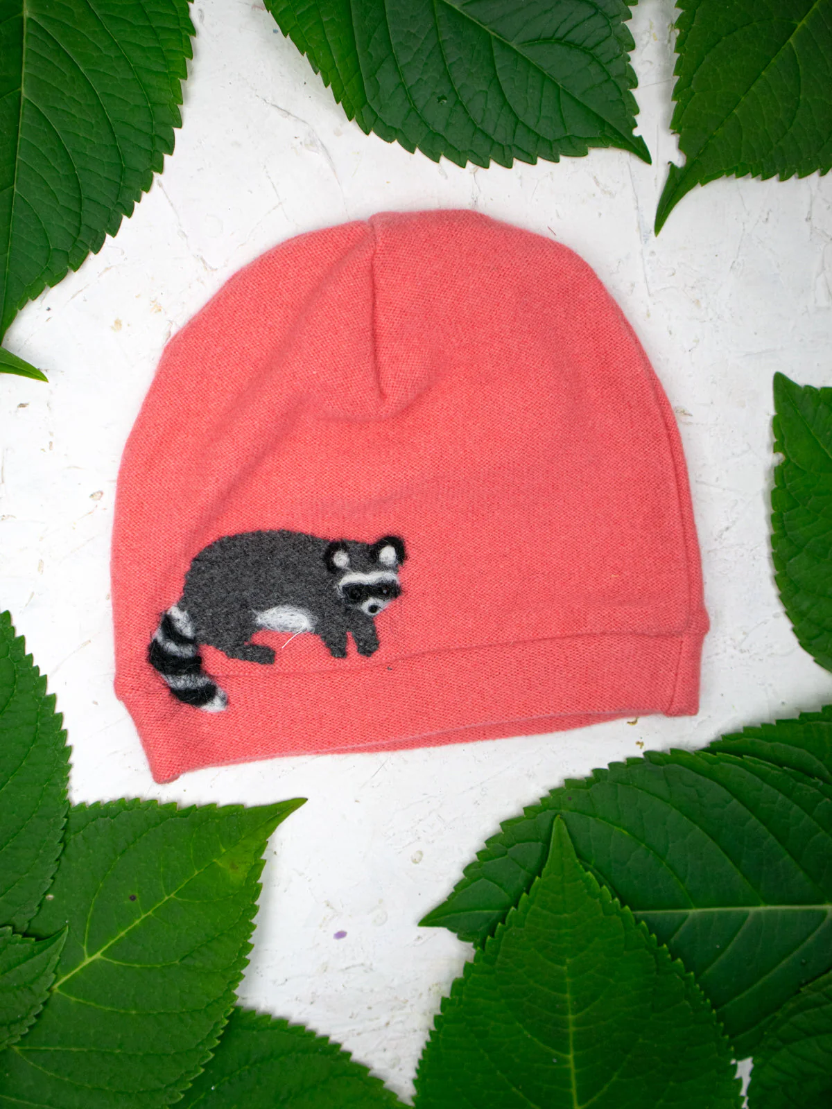 Raccoon Cashmere Hat - Child - Image 6