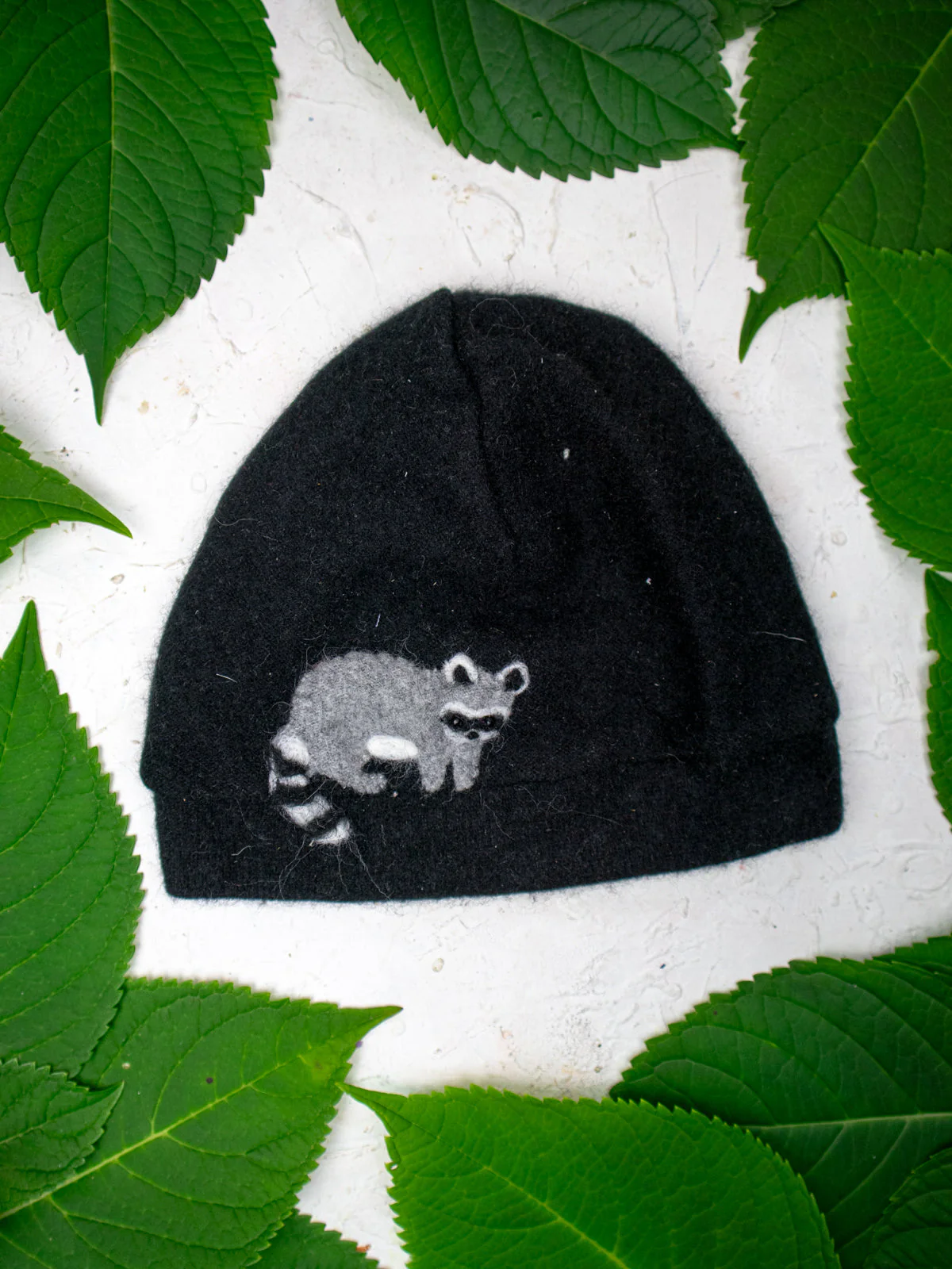 Raccoon Cashmere Hat - Child - Image 8