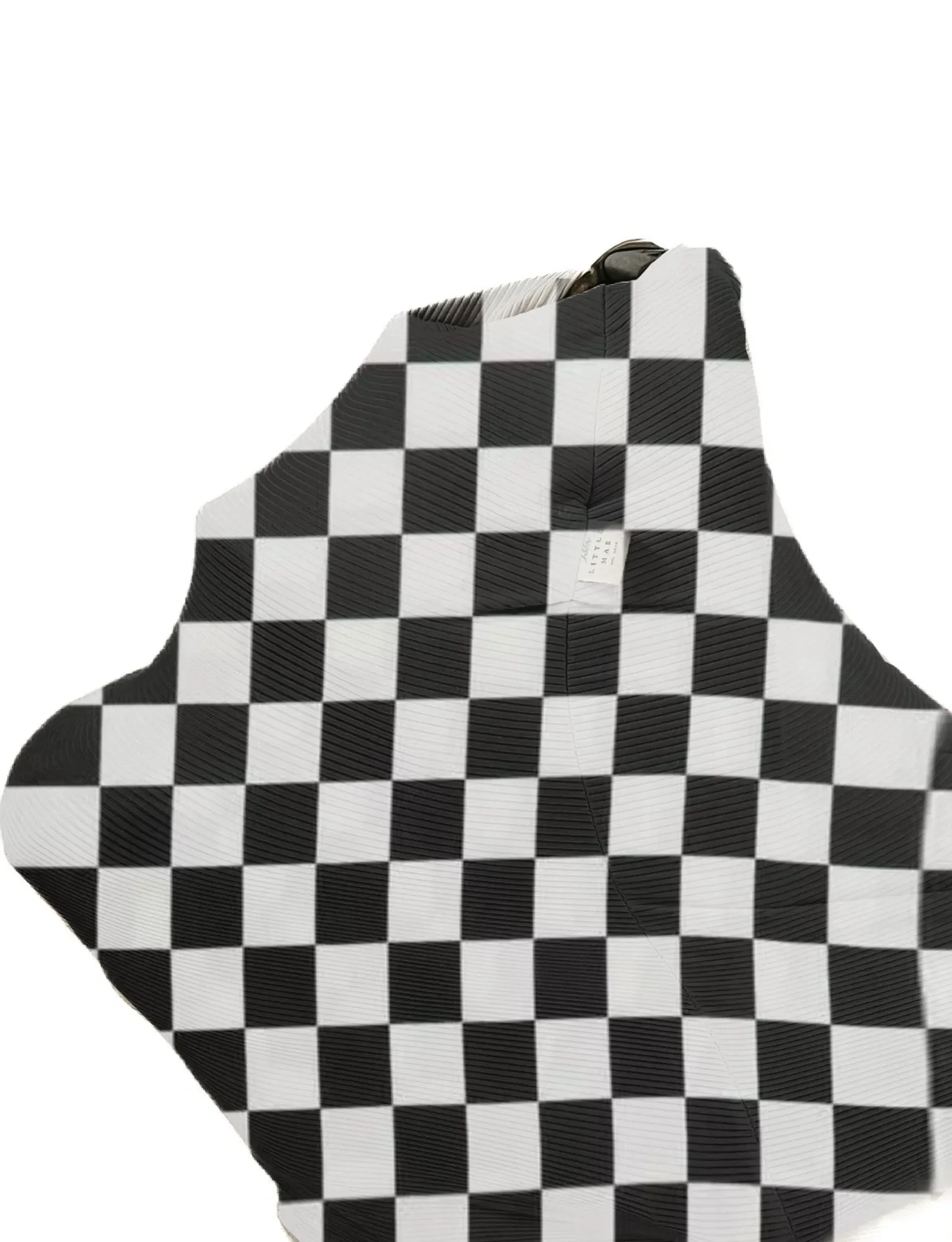 Race Black & White Checkered Carseat Cover - Image 3