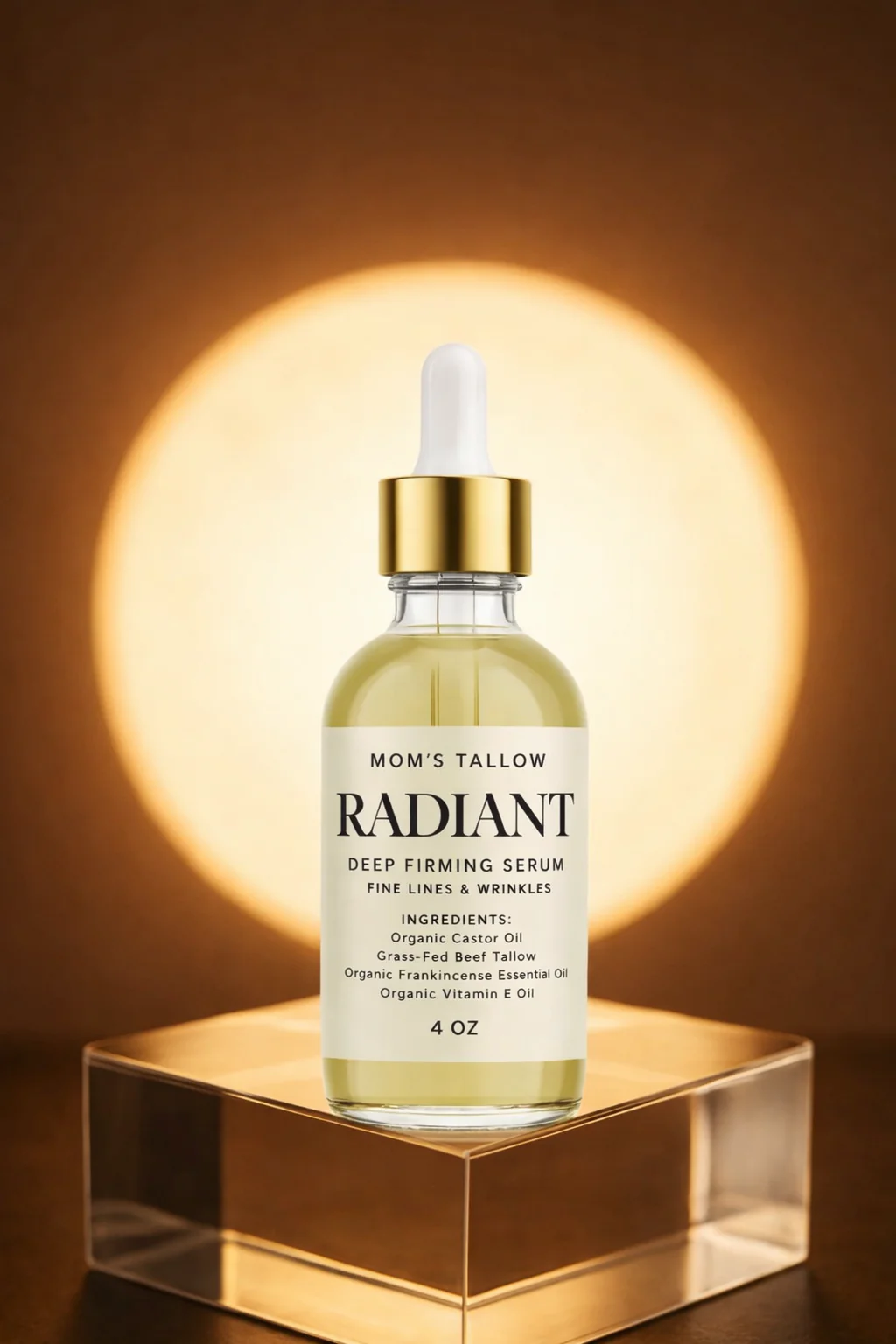 Radiant Deep Firming Serum: Targeting fine line & wrinkles (LARGE 4oz NEW) - Image 2