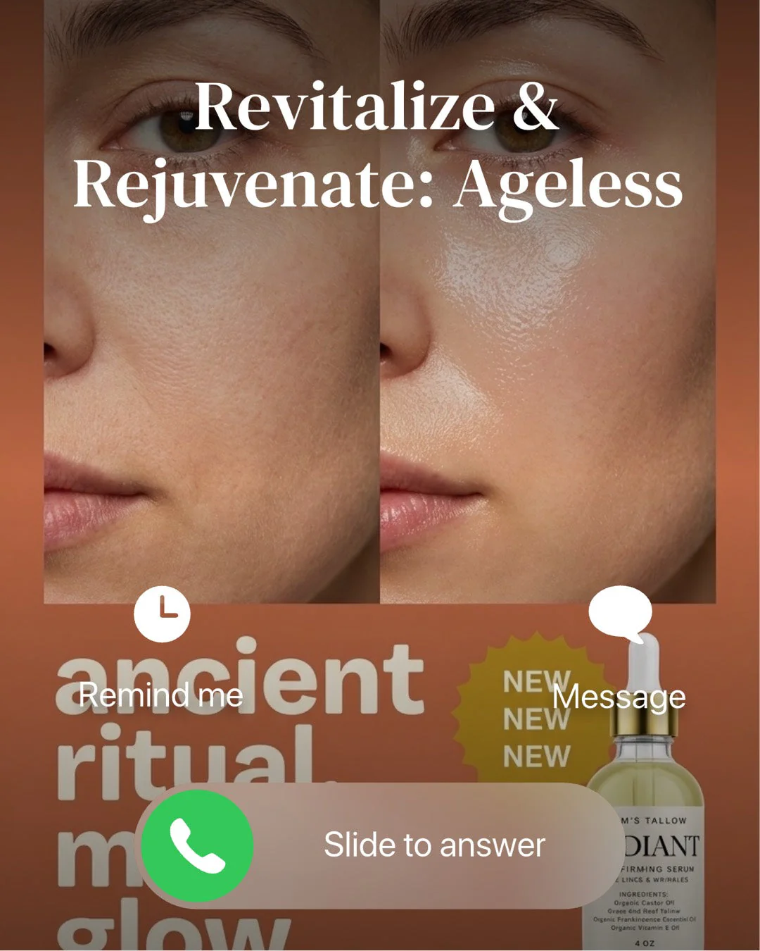 Radiant Deep Firming Serum: Targeting fine line & wrinkles (LARGE 4oz NEW) - Image 5