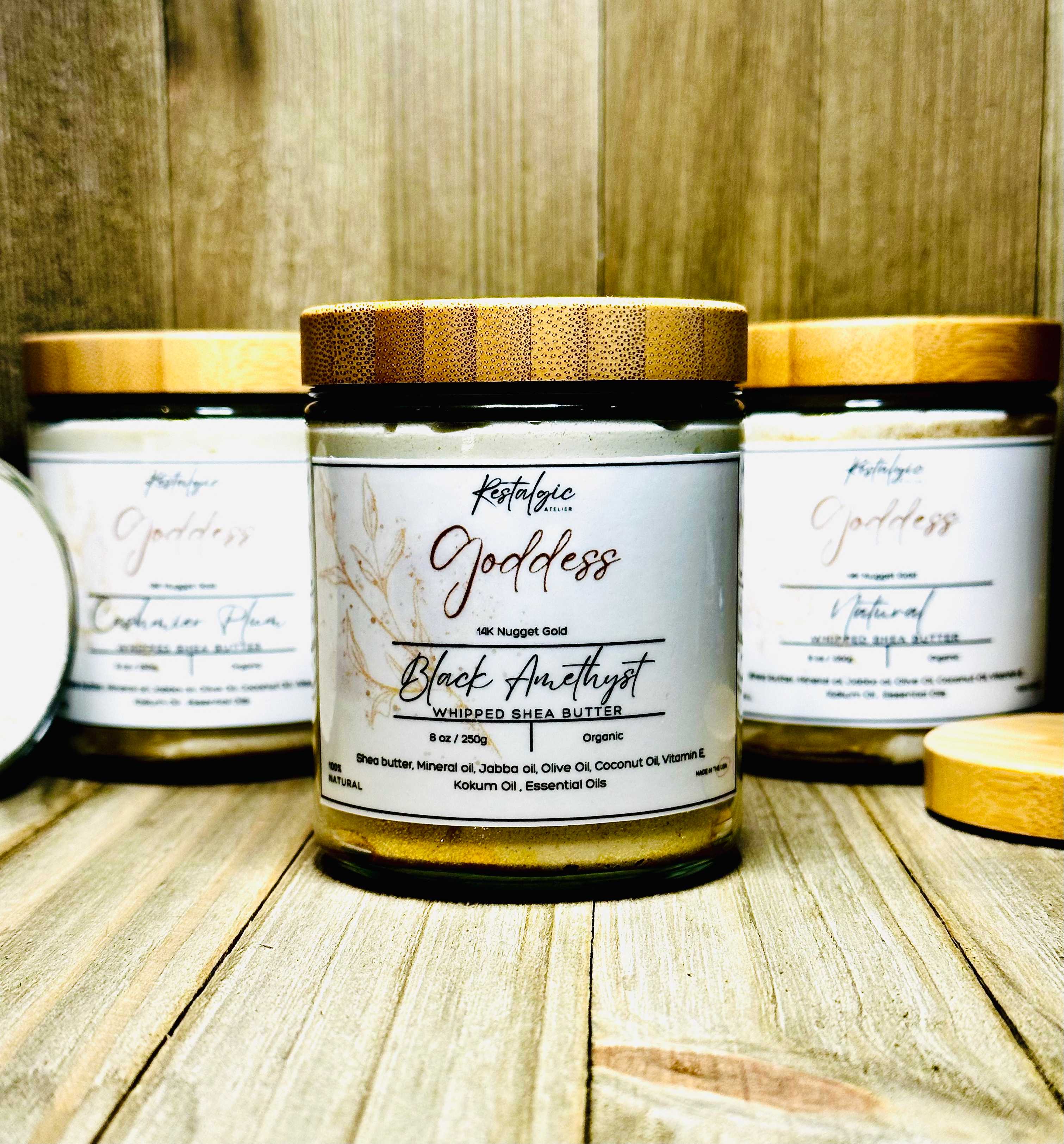 Radiate with Irresistible Glamour: Introducing our Luxe Shimmer Body Butter" - Image 3