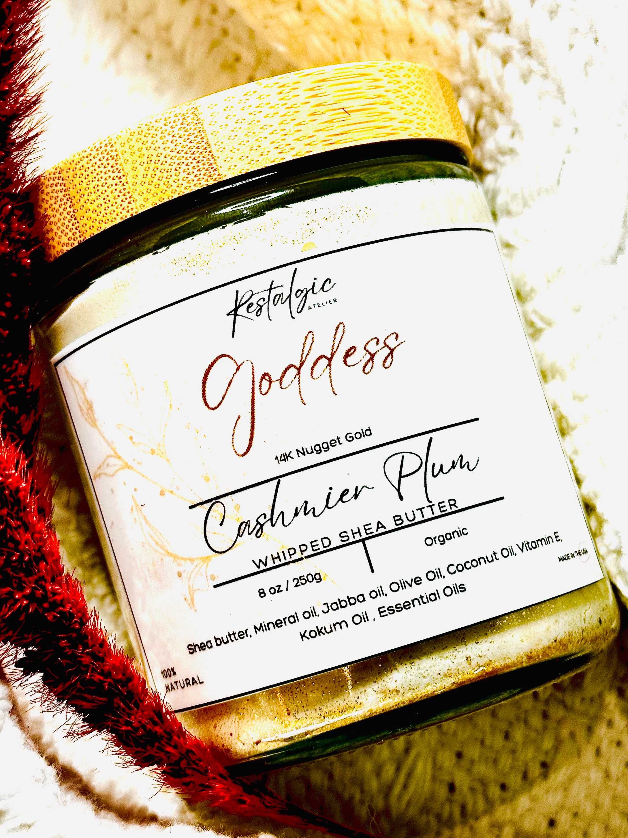 Radiate with Irresistible Glamour: Introducing our Luxe Shimmer Body Butter" - Image 4