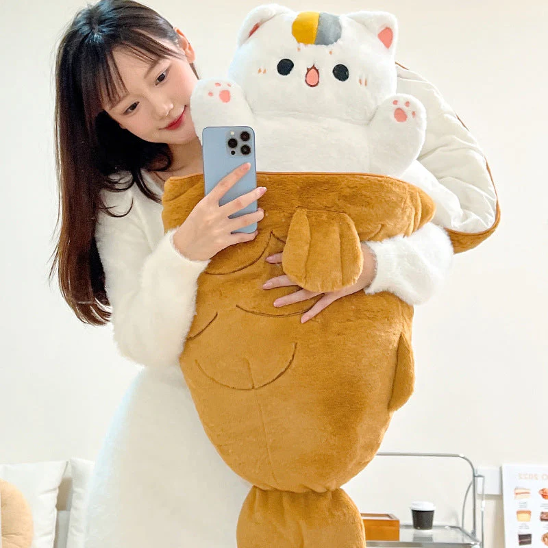 Radish Rabbit Doll Cat Pillow Toy - Image 4