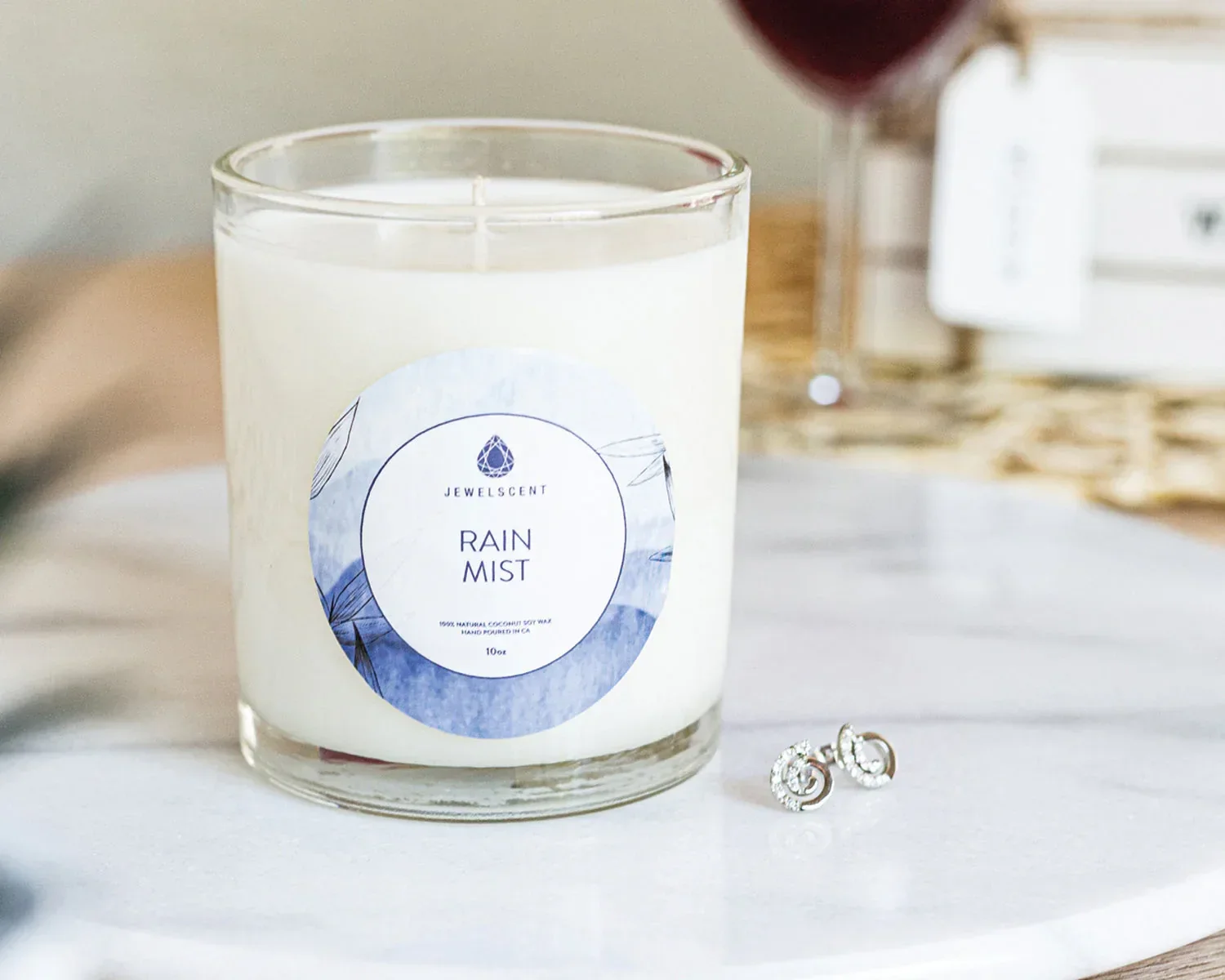 Rain Mist 10oz Signature Jewelry Candle - Image 3