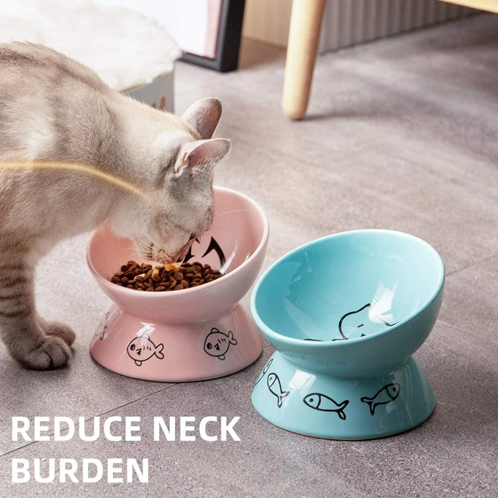 Raised Cat Bowl for Dry Wet Cat Food - Image 6
