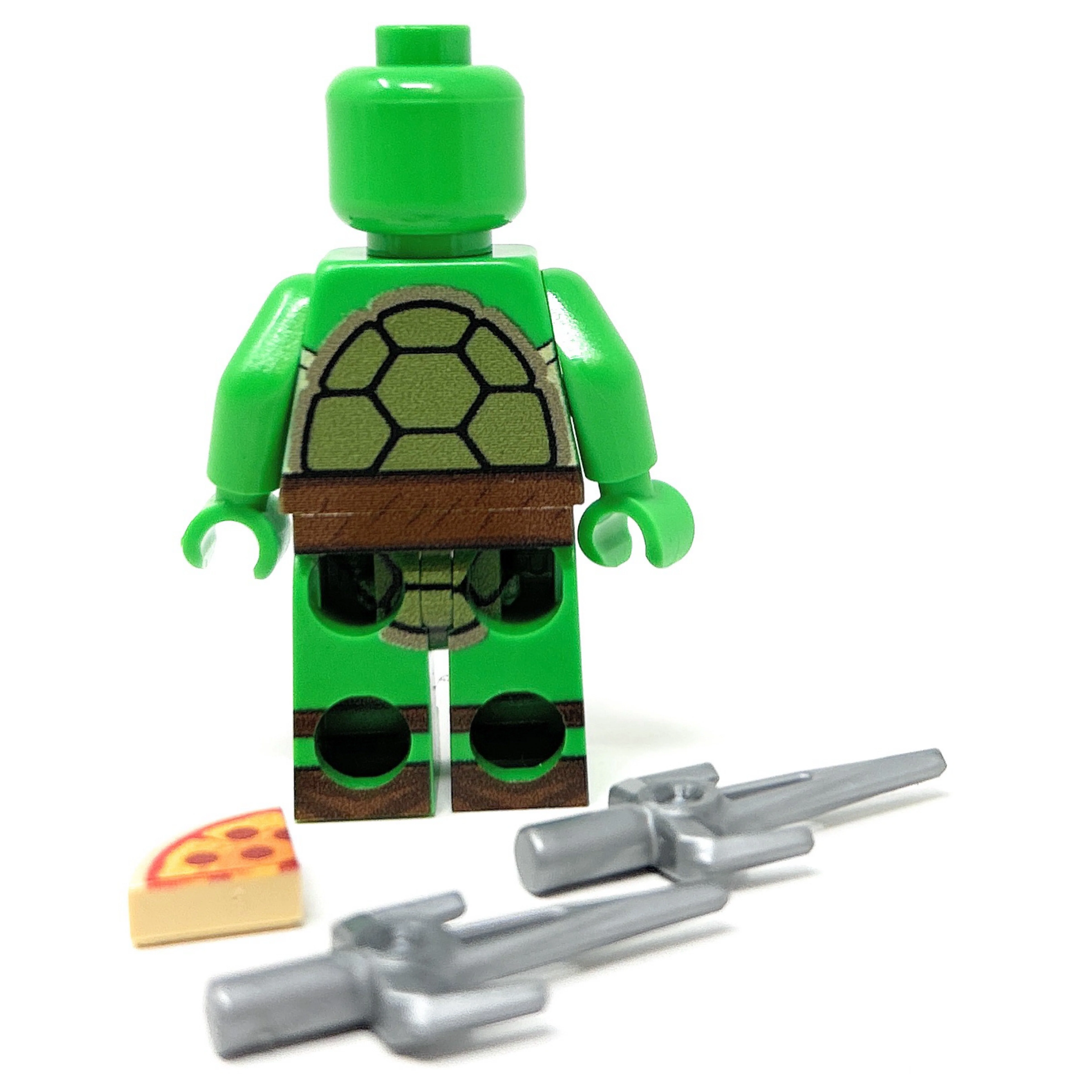 Raph Red Fighter Turtle - Custom Minifig made using LEGO parts - Image 2