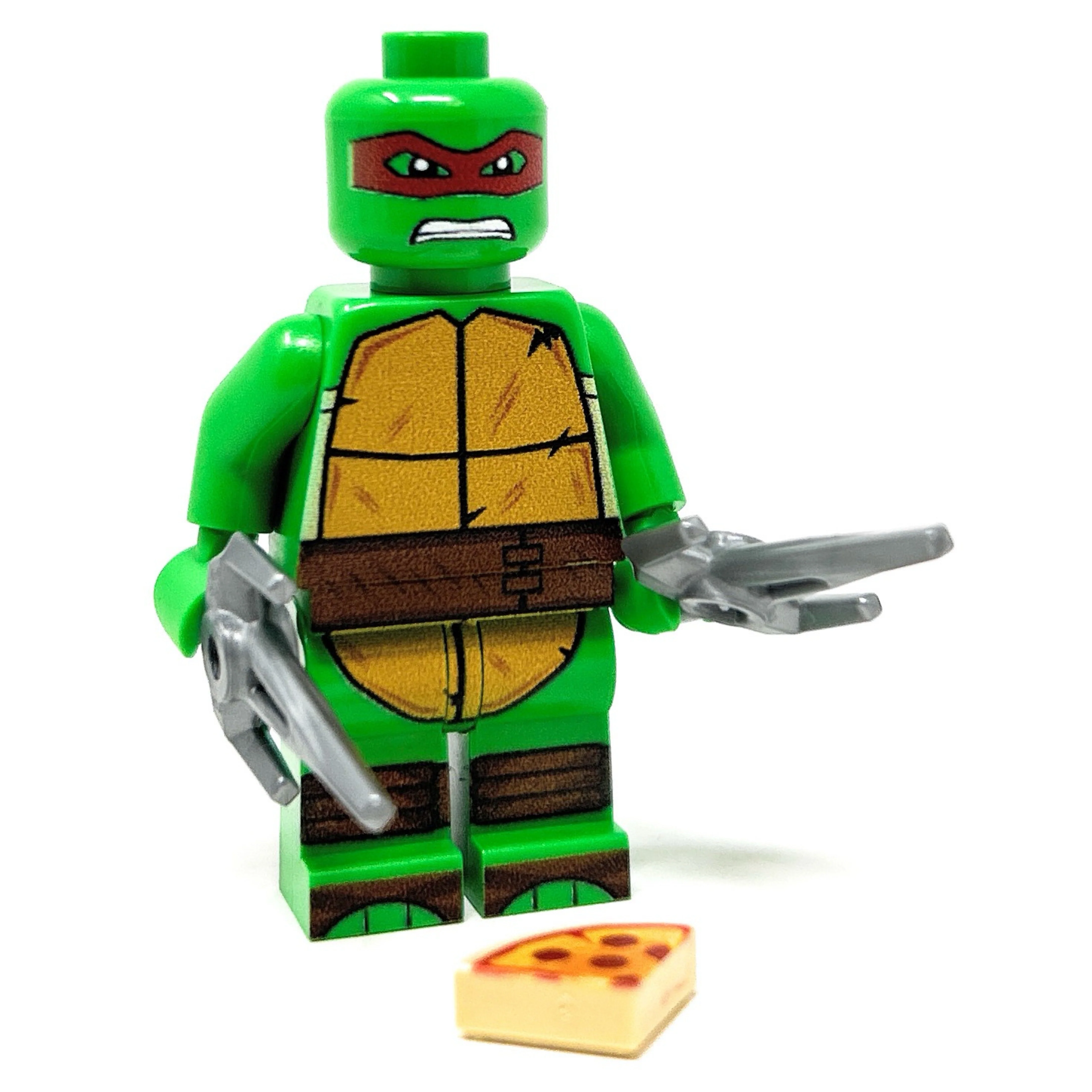 Raph Red Fighter Turtle - Custom Minifig made using LEGO parts - Image 3