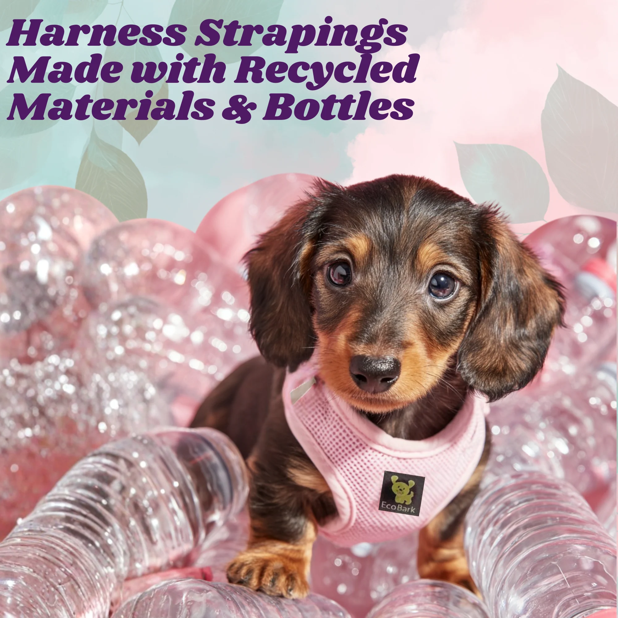 Rapid Fastener Step In Dog Harnesses - 30 Colors & Patterns / Baby Pink - Image 2