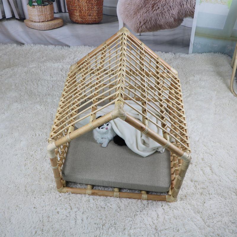 Rattan Bed For Cats And Small Dogs - Image 2