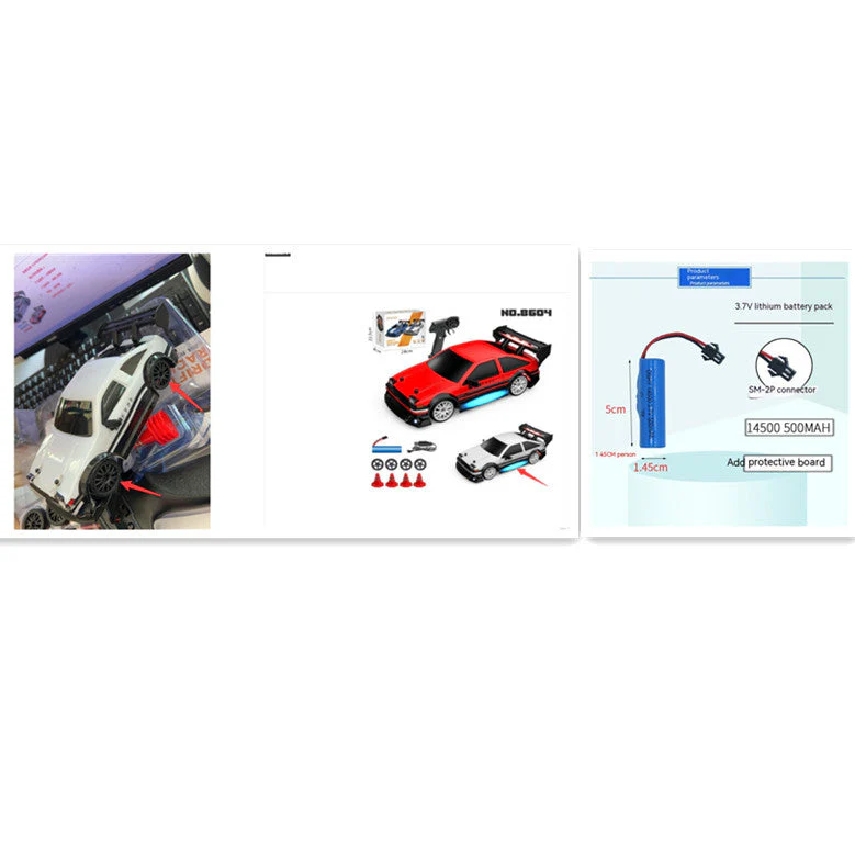 RC Drift High-speed Remote Control Car Educational Toys - Image 18