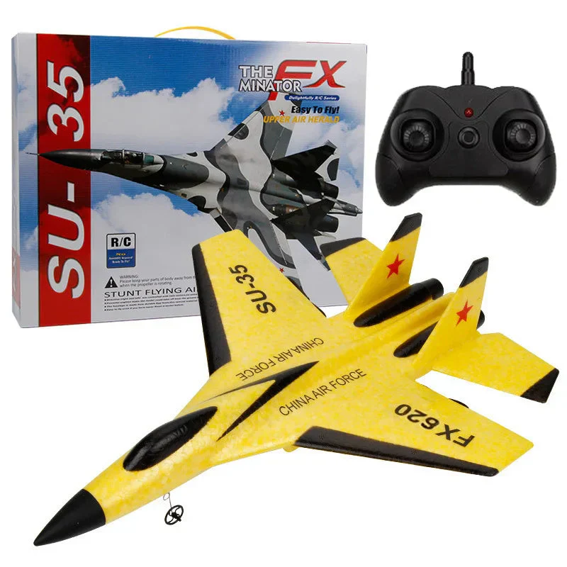 RC Foam Aircraft SU-35 Plane 2.4G Radio Control Glider Remote Control Fighter Plane Glider Airplane Foam Boys Toys for Children - Image 7