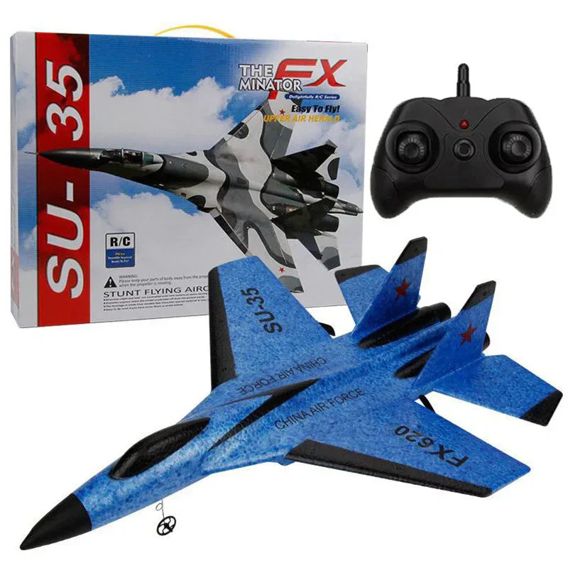 RC Foam Aircraft SU-35 Plane 2.4G Radio Control Glider Remote Control Fighter Plane Glider Airplane Foam Boys Toys for Children - Image 9