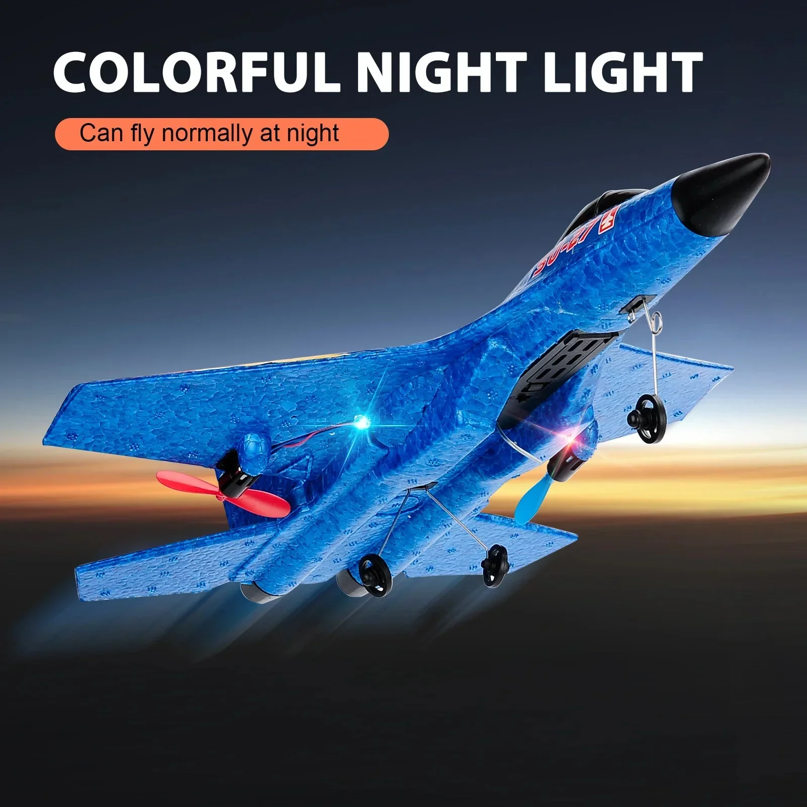RC Plane SU-27 Aircraft Remote Control Helicopter 2.4G Airplane EPP Foam RC Vertical Plane Children Toys Gifts - Image 2