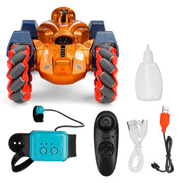 RC Stunt Car 4WD With Spray Toy Off-Road Remote Control Gesture Sensing Kid Gift - Image 2