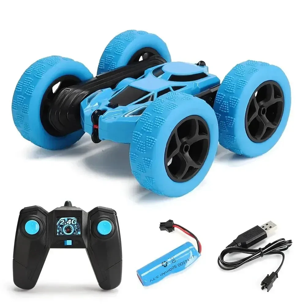 Rc Stunt Car Kids Double Sided Flip Remote Control Cars 2.4G High Speed 360° Rotation Drift Auto Toys Gifts for Boy & Girls - Image 10