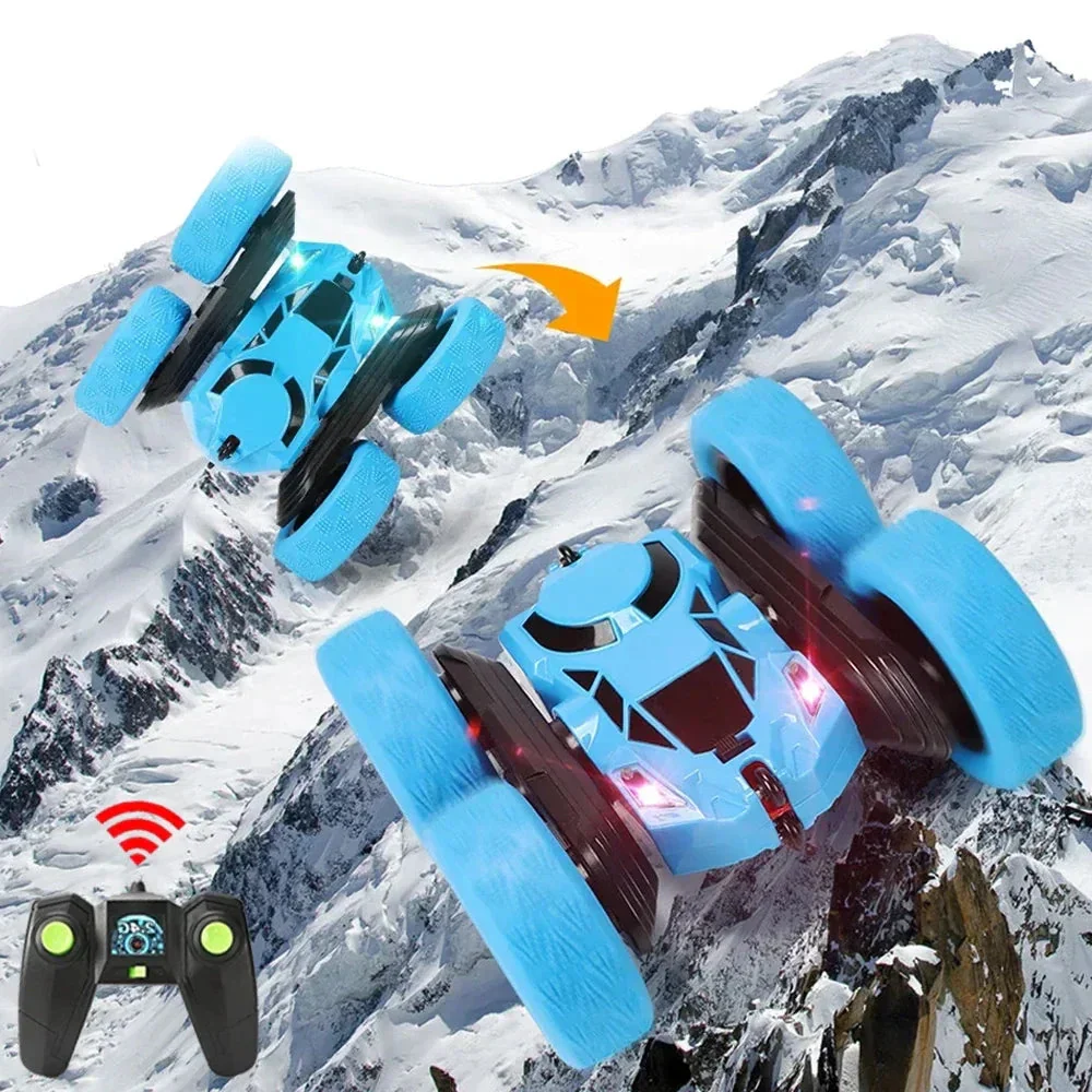 Rc Stunt Car Kids Double Sided Flip Remote Control Cars 2.4G High Speed 360° Rotation Drift Auto Toys Gifts for Boy & Girls - Image 2