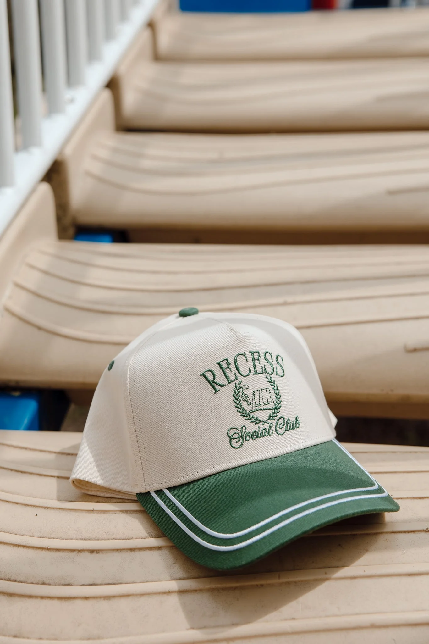 Recess Social Club - Green Vintage Trucker Hat - Image 3