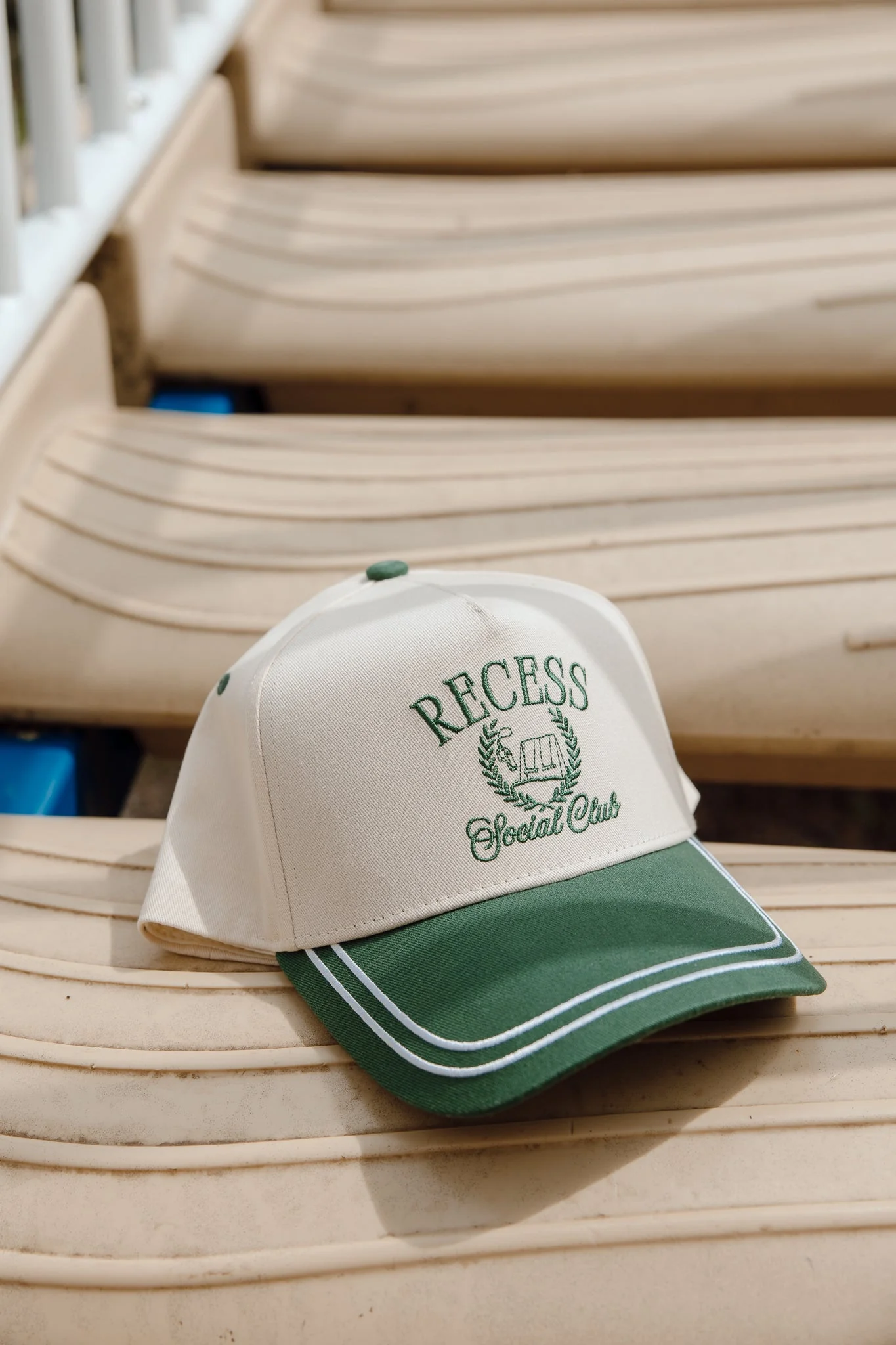 Recess Social Club - Green Vintage Trucker Hat - Image 5