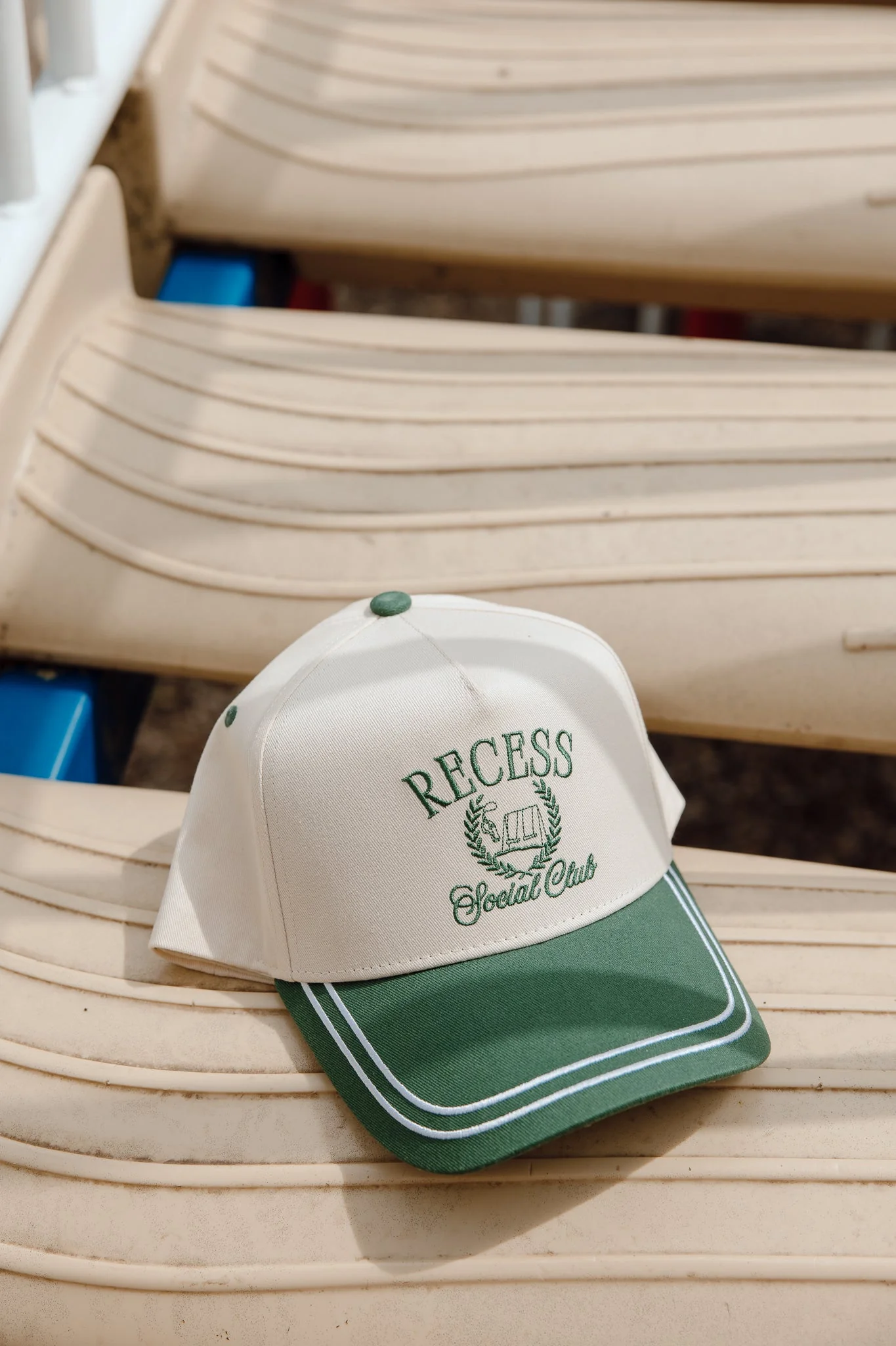 Recess Social Club - Green Vintage Trucker Hat - Image 6