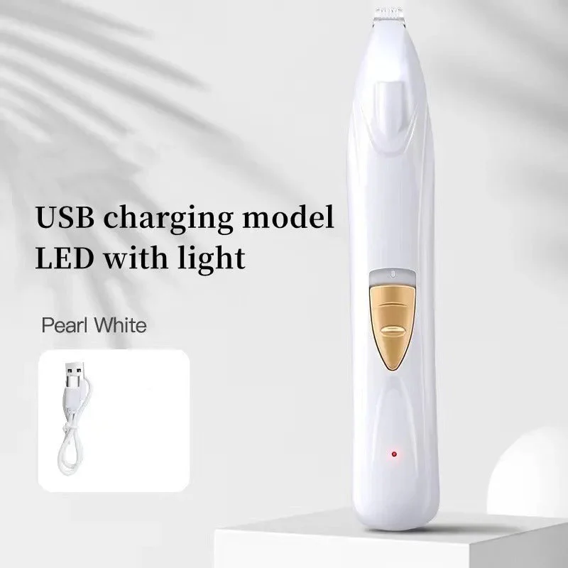 Rechargeable Dog Paw Trimmer with LED Light and Quiet Motor - Image 8
