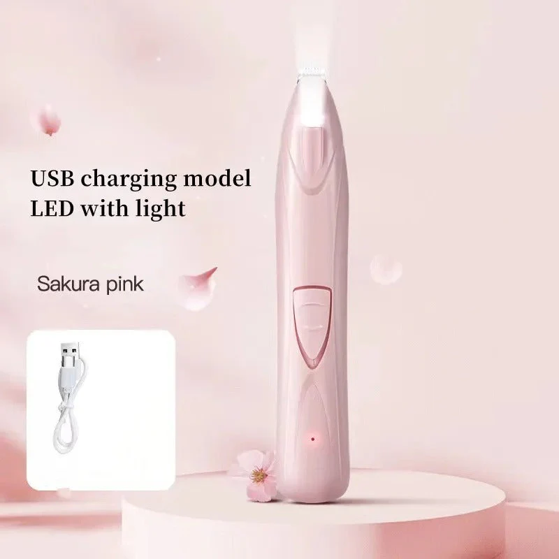 Rechargeable Dog Paw Trimmer with LED Light and Quiet Motor - Image 9