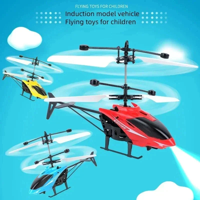 Rechargeable Mini RC Drone – Fall-Resistant Helicopter Toy for Kids - Image 2