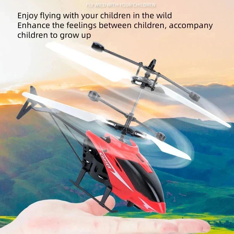 Rechargeable Mini RC Drone – Fall-Resistant Helicopter Toy for Kids - Image 3