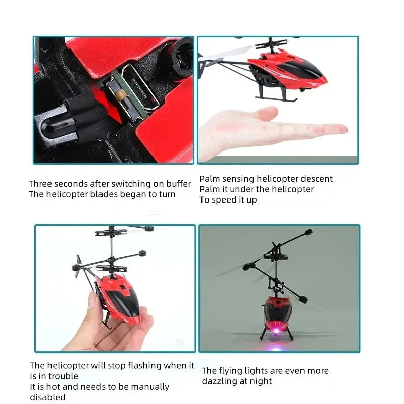 Rechargeable Mini RC Drone – Fall-Resistant Helicopter Toy for Kids - Image 5