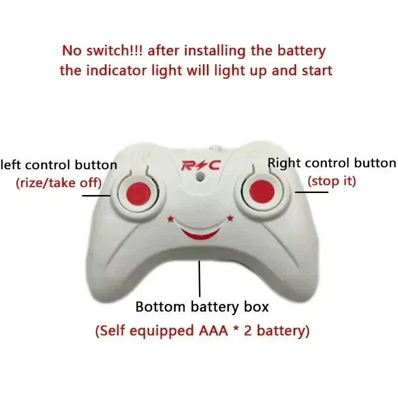 Rechargeable Mini RC Drone – Fall-Resistant Helicopter Toy for Kids - Image 6
