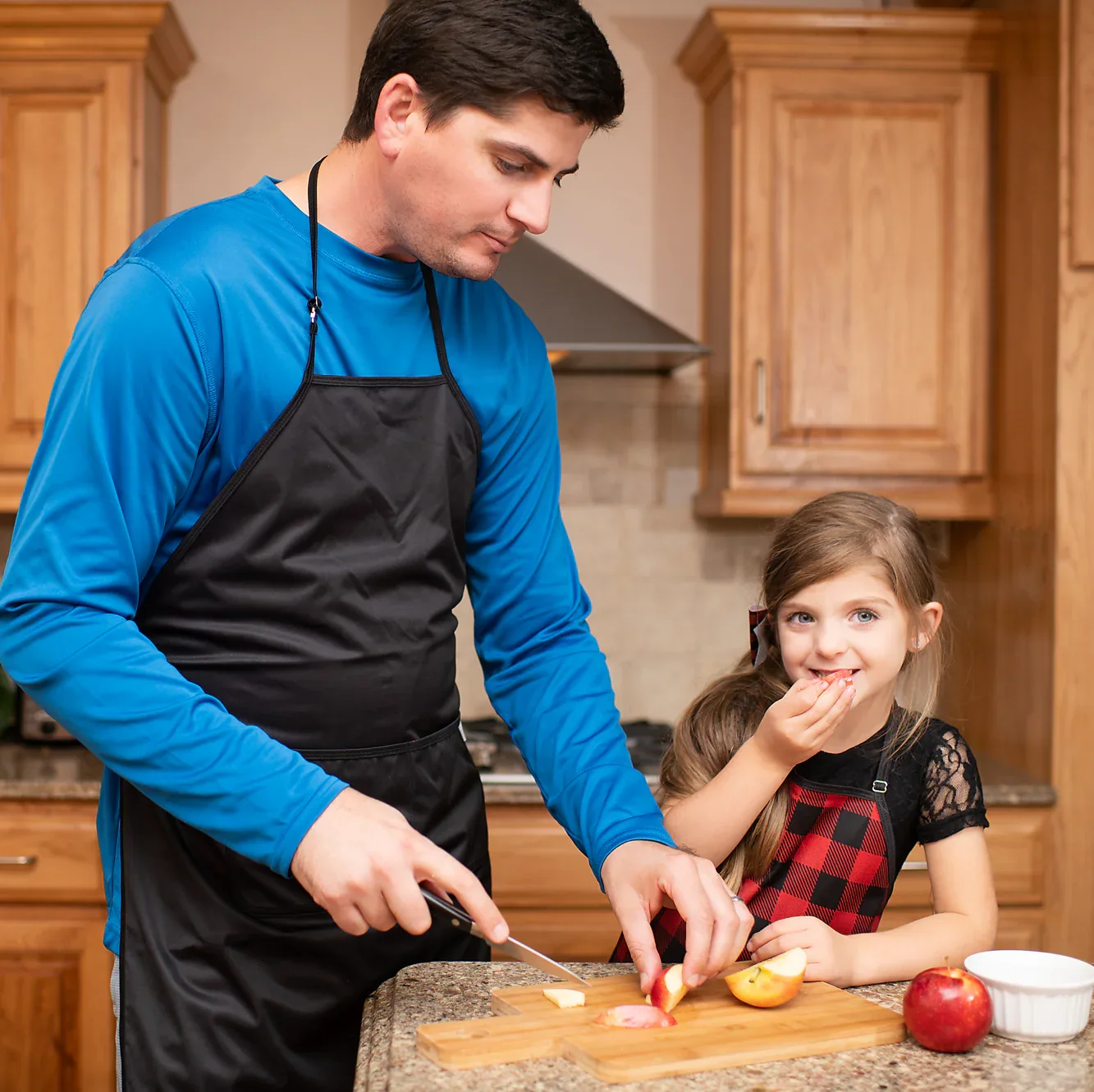 Red Buffalo Plaid Apron - fits sizes youth small through adult 2XL SALE - Image 11