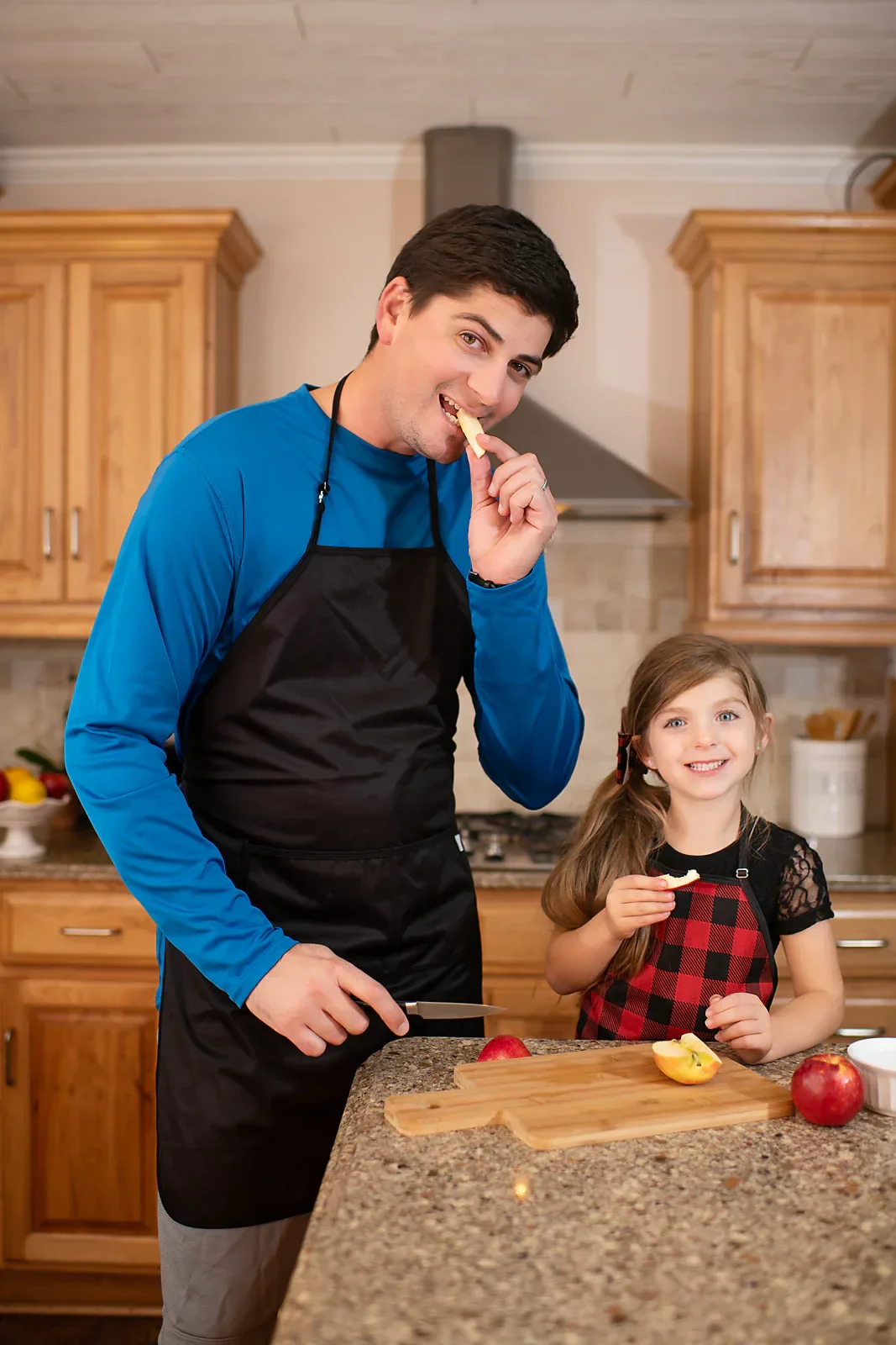 Red Buffalo Plaid Apron - fits sizes youth small through adult 2XL SALE - Image 13
