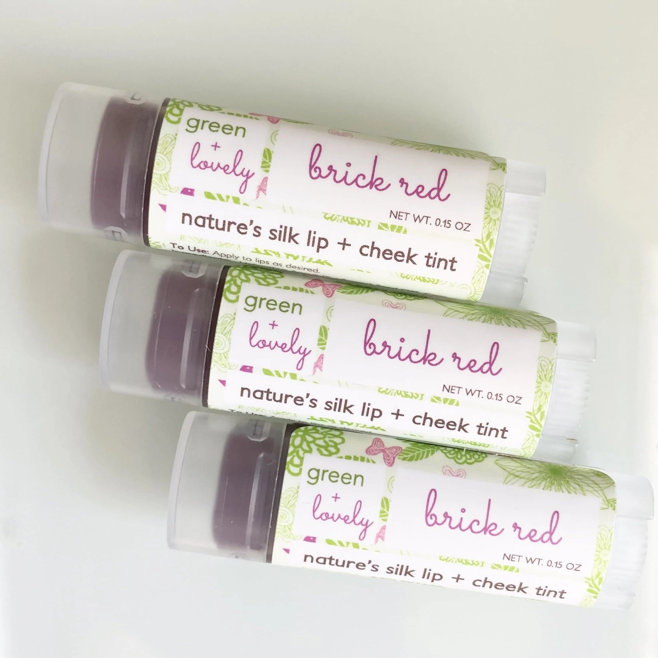 Red Cheek + Lip Tint - Organic Make Up Cosmetics - Beauty Gift - Image 3