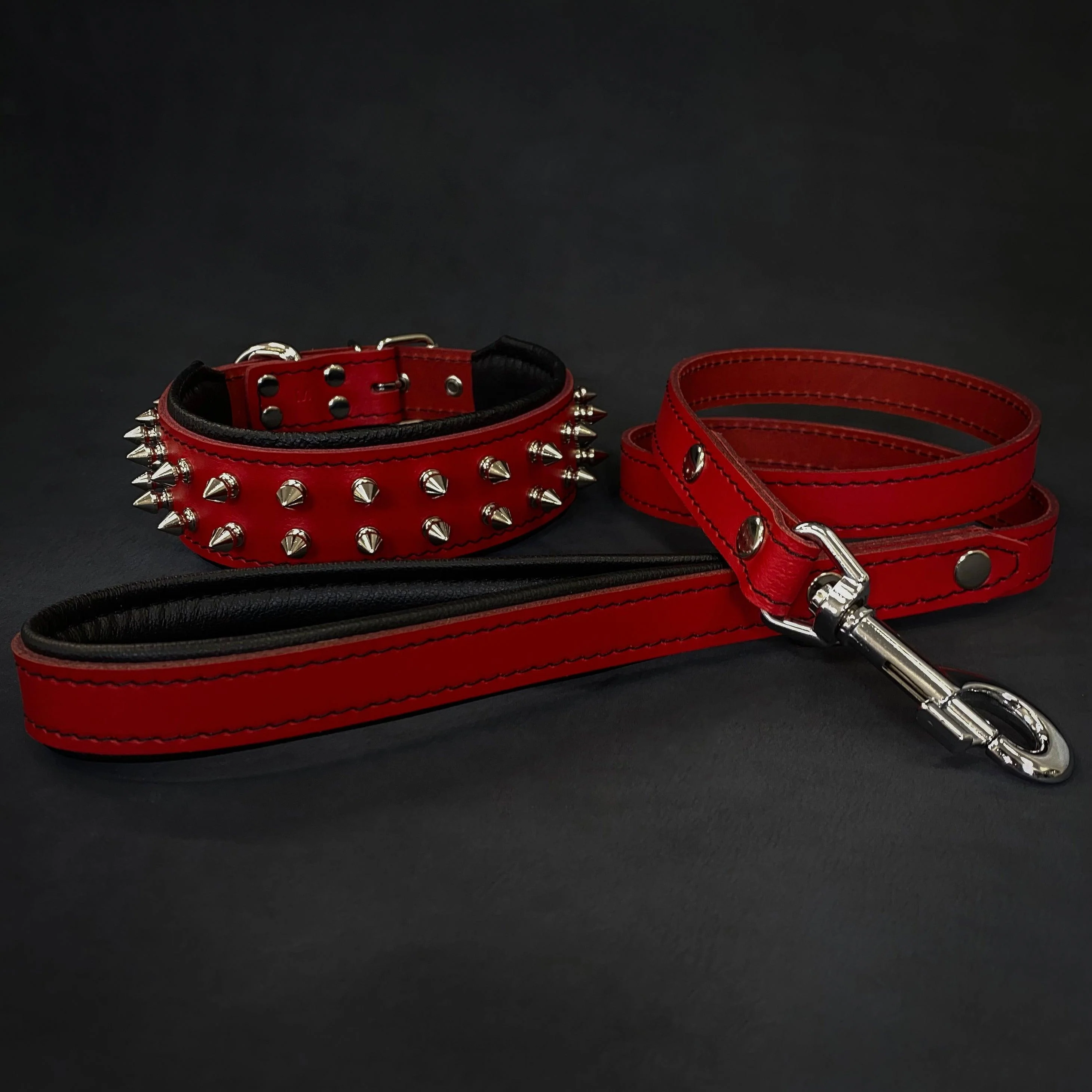 Red "Frenchie" collar - Image 4