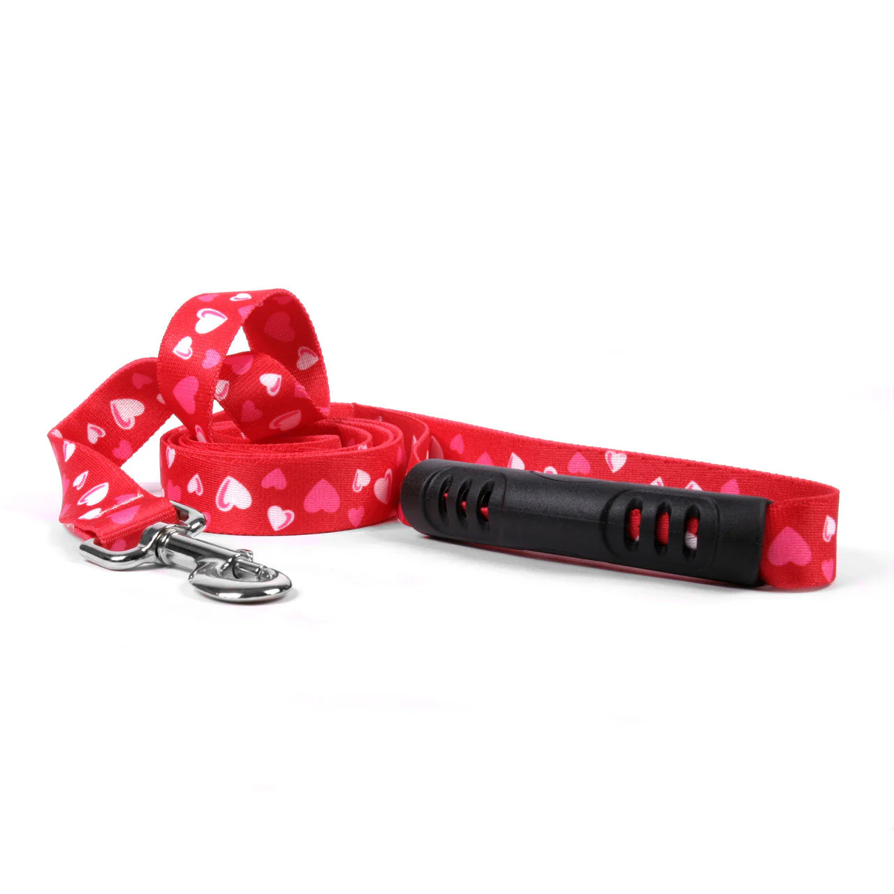 Red Hearts Dog Leash - Image 2