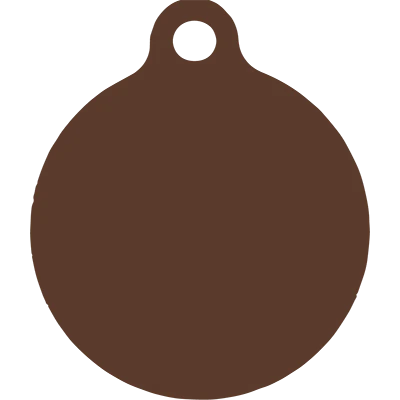 Red Kilt Plaid HD Dog ID Tag - Image 4