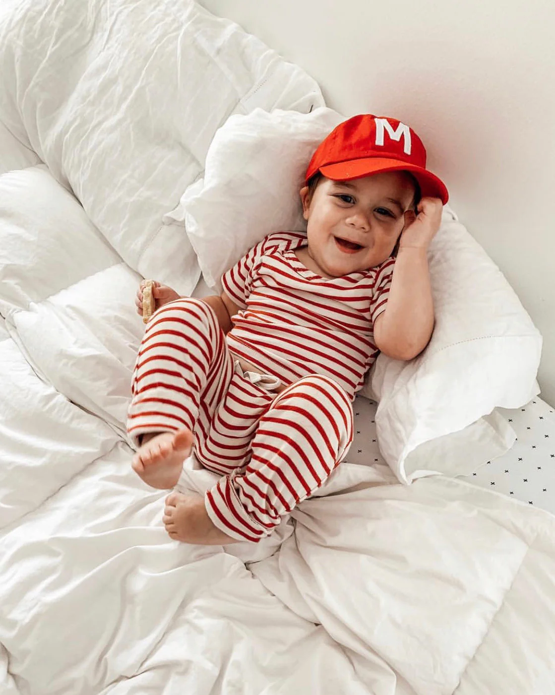 Red Letter Baseball Hat - Image 5