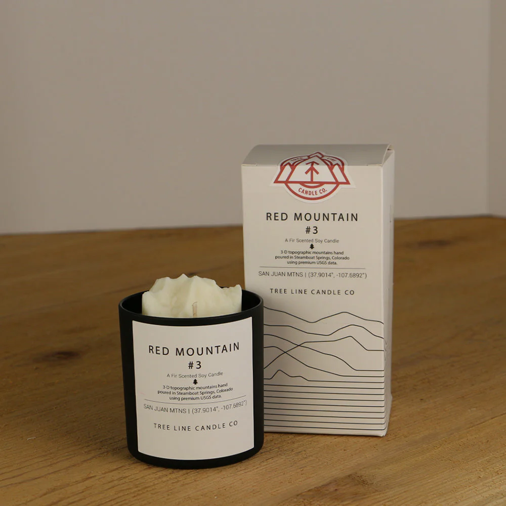 Red Mountain #3 Candle - Image 3