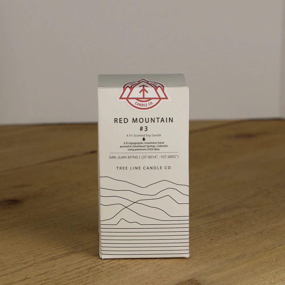 Red Mountain #3 Candle - Image 4