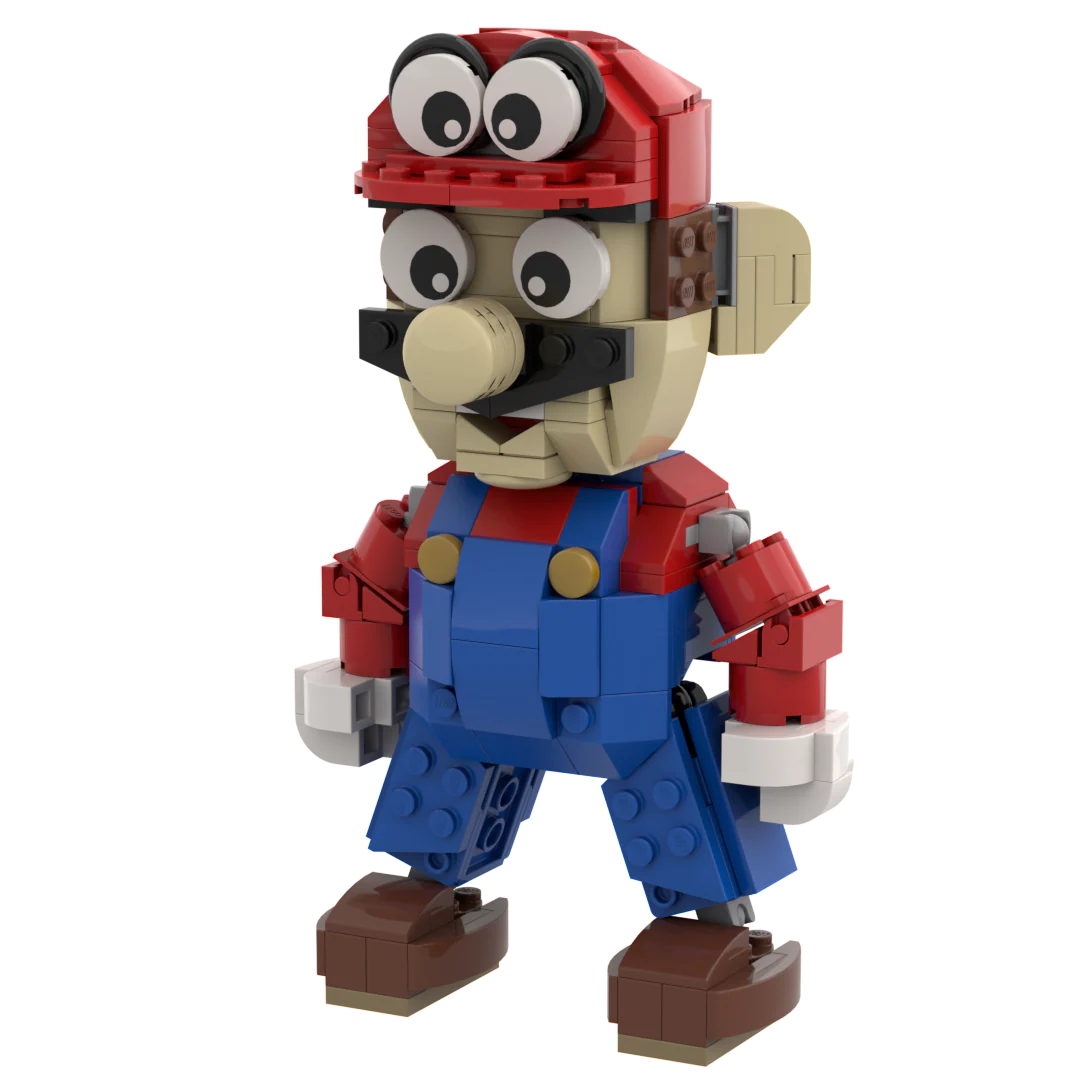 Red Power Plumber MOC made using LEGO parts - Image 2