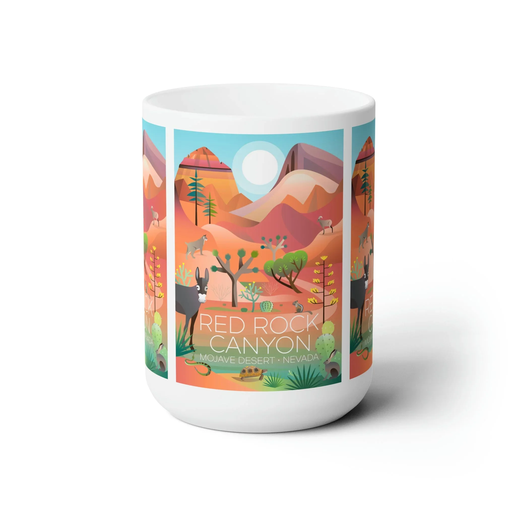 Red Rock Canyon Ceramic Mug 11oz or 15oz - Image 2