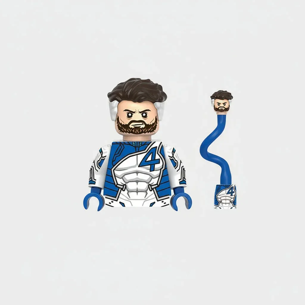 Reed Richard Mr. Fantastic Fantastic 4 Custom Minifigure - Image 2