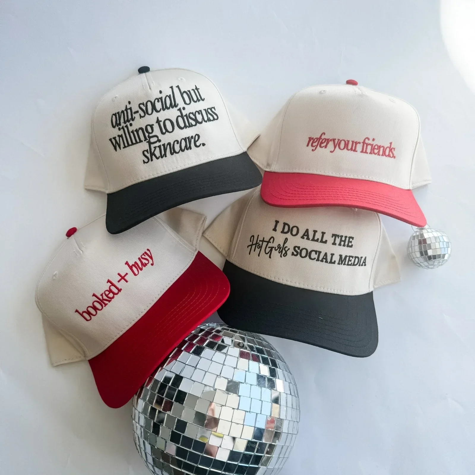 refer your friends- Trucker Hat - Image 2