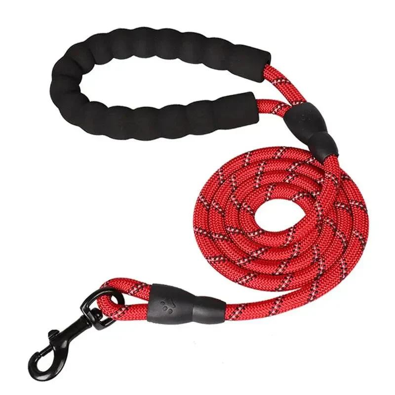 Reflective Dog Leash – Heavy Duty Traction Rope with Padded Handle for Strong Dogs - Image 10
