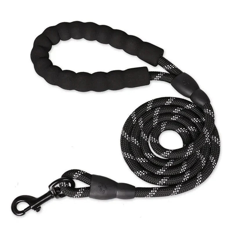 Reflective Dog Leash – Heavy Duty Traction Rope with Padded Handle for Strong Dogs - Image 11