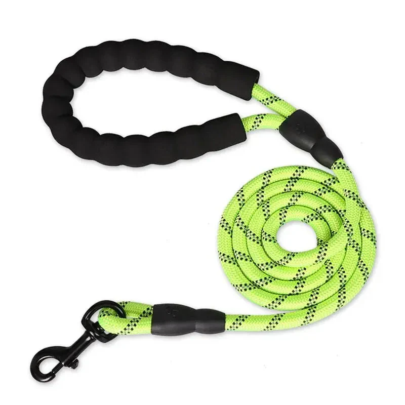 Reflective Dog Leash – Heavy Duty Traction Rope with Padded Handle for Strong Dogs - Image 8
