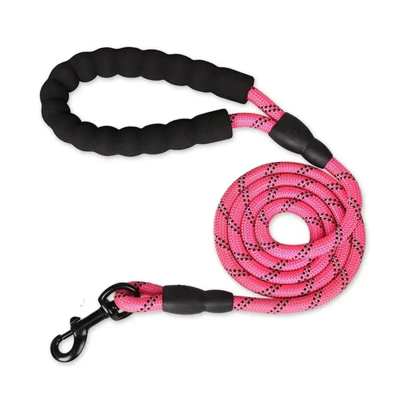 Reflective Dog Leash – Heavy Duty Traction Rope with Padded Handle for Strong Dogs - Image 9